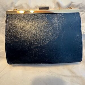 Persaman New York leather 2‎ in 1 clutch/crossbody bag